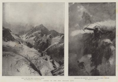 Scènes in de Nieuw-Zeelandse Alpen door Arthur David McCormick